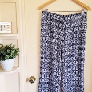 Women's Patterned Palazzo Pants